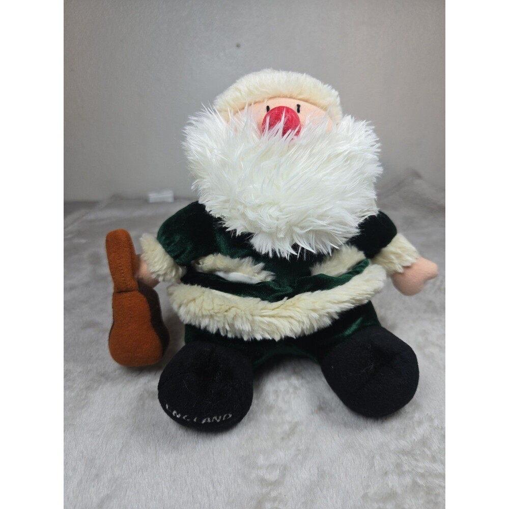 International Santa Claus Vintage England Sears Windsor Collection Plush Green